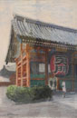 木村　光明　　浅草寺二天門