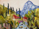Gunhild Kaule　　(ドイツ)　Valley of Toscolano,Italy