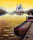 Michel EGLI ／ Vue sur la Cité シテ島の眺め
